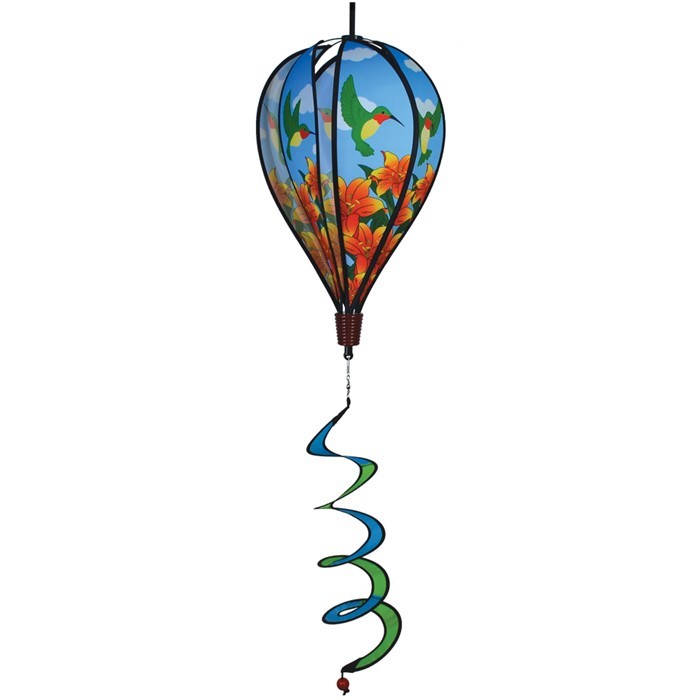 In the Breeze Hummingbird Lily Hot Air Balloon 1059