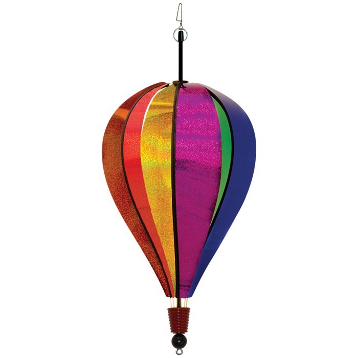 In the Breeze Rainbow Glitter 6 Panel Hot Air Balloon 1082