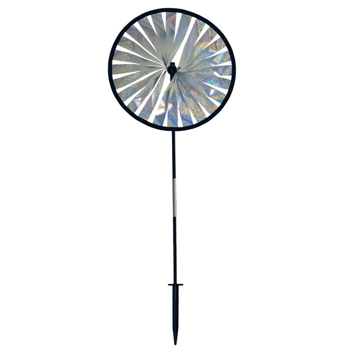 In the Breeze Silver Sparkle 14" Spinner Wheel 2796