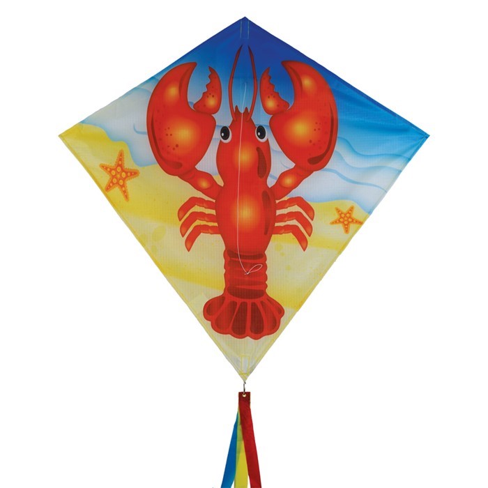 In the Breeze Lobster 30" Diamond Kite (Optimized for Shipping) 3217