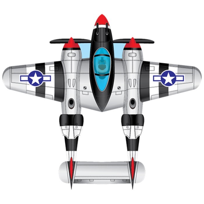 X-Kites & WindNSun Supersize Ultra P-38 Lightning Kite X-72127