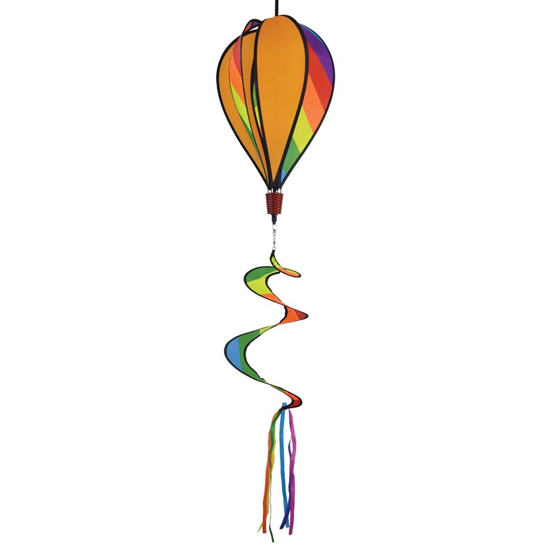 In the Breeze Rainbow Striped Hot Air Balloon 1000