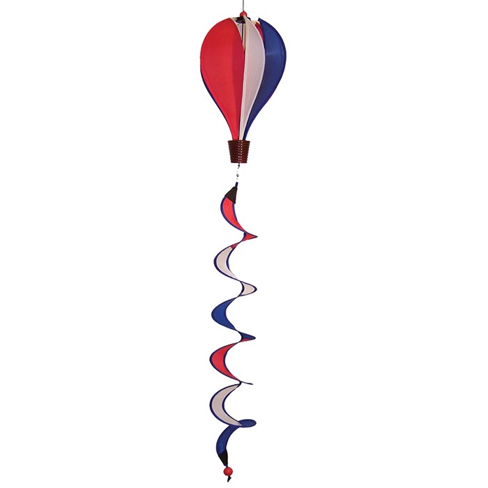 In the Breeze Mini Red, White, Blue Hot Air Balloon 1045