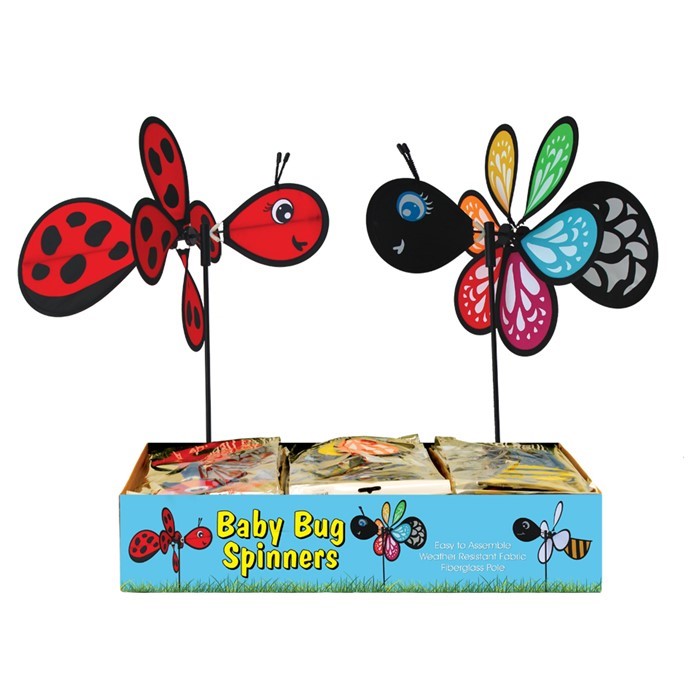 In the Breeze Baby Bug Spinner 36 PC POP Display 2883