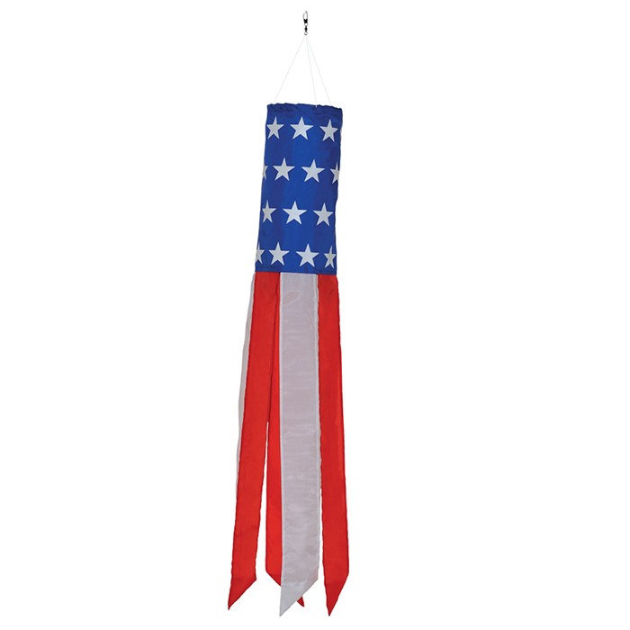 In the Breeze Stars and Stripes 33" Windsock 4851
