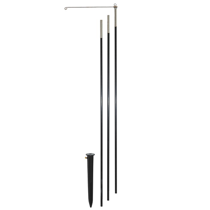 In the Breeze 10 FT 3-Section Heavy Duty Pole with Swiveling Arm 4878