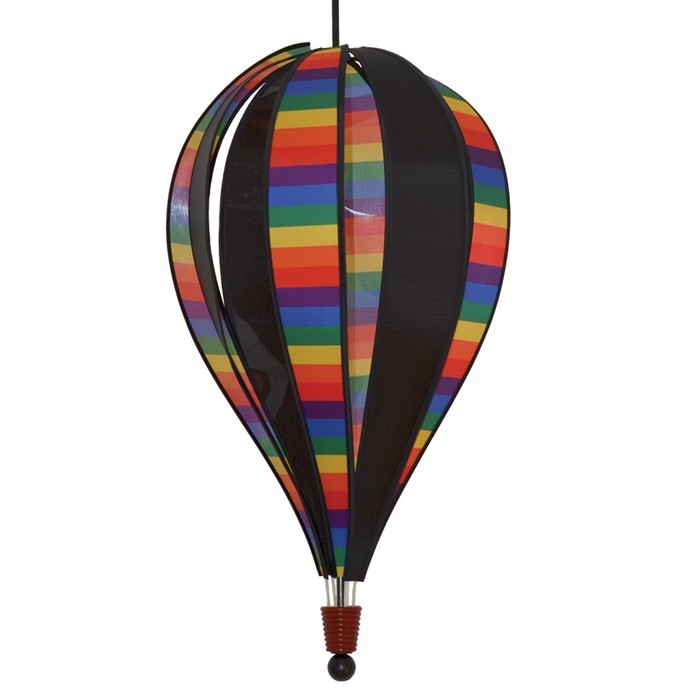 In the Breeze Rainbow Stripe Next Generation 8 Panel Hot Air Balloon 1098