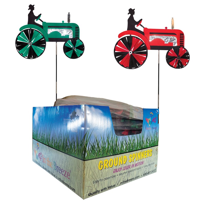 In the Breeze Tractor Ground Spinner 18 PC Display 2511
