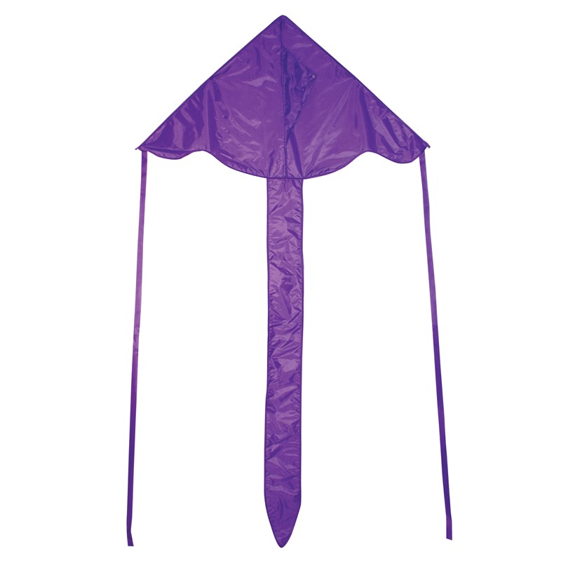 In the Breeze Purple Colorfly 43" Fly-Hi Kite 3213