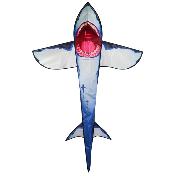 In the Breeze 7.5' Great White 3D Shark Kite 3243