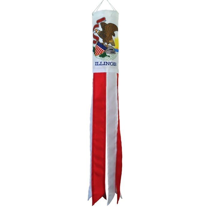 In the Breeze Illinois 18" Windsock 5090