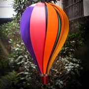 In the Breeze Rainbow Poly 10 Panel Hot Air Balloon 1080 View 2
