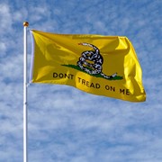 In the Breeze Dont Tread On Me 3x5 Grommet Flag 3634 View 2