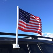 In the Breeze U.S. Flag Car Flag 3800 View 2