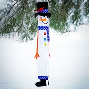 In the Breeze Lil' Snowman 3D 40" Windsock 5028 View 2