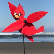 In the Breeze Baby Cardinal Whirligig 2560 View 2