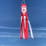 In the Breeze Be My Valentine 40" Windsock 5129 View 2