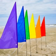 In the Breeze Rainbow Banner On The Go 6 PC Set 4521 View 3