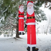 In the Breeze Lil' Santa Claus 3D 40" Windsock 5023 View 4