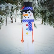 In the Breeze Lil' Snowman 3D 40" Windsock 5028 View 4