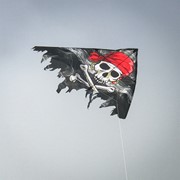 In the Breeze Smokin' Pirate Fringe 50" Delta Kite 3257 View 4
