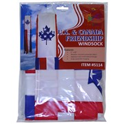 In the Breeze US/Canada Friendship 40" Windsock 5114 View 2