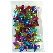 In the Breeze Rainbow Whirl Mylar Pinwheels - 8PC 2868 View 4