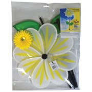 In the Breeze 13" White Daisy Flower Spinner 2686 View 5