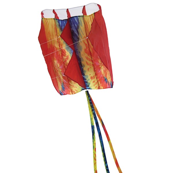 In the Breeze 5.0 Tie Dye Red Air Foil Kite 2981
