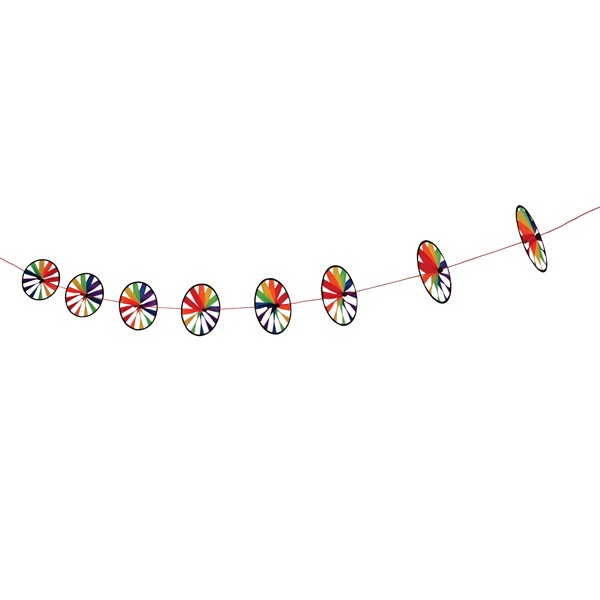 In the Breeze Rainbow Spinner Wheels on String 2781