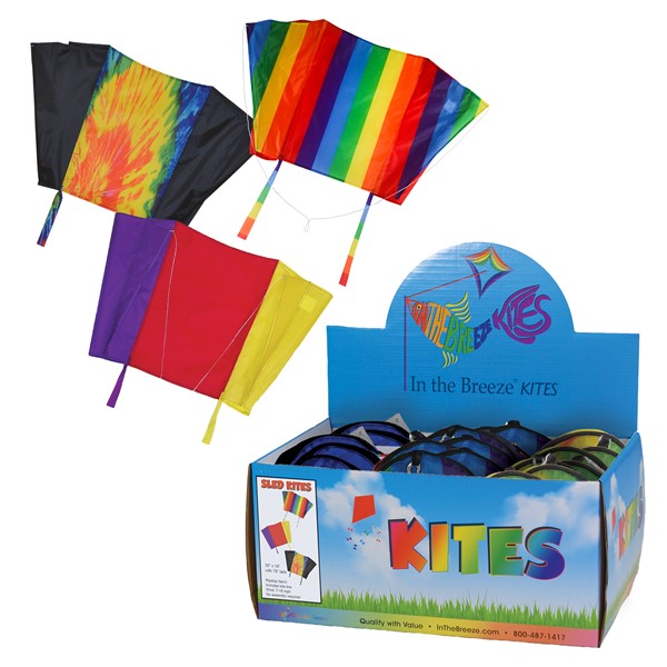 In the Breeze Sled Kite 24PC POP Display 3201