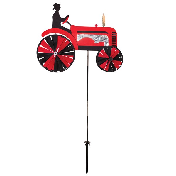 In the Breeze 24" Red Tractor Spinner 2507