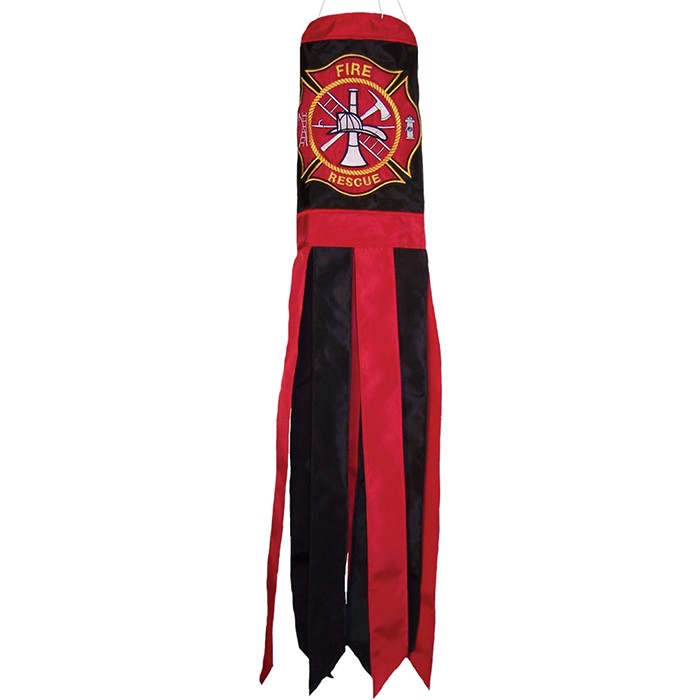 In the Breeze Fireman Logo 40" Windsock 4174