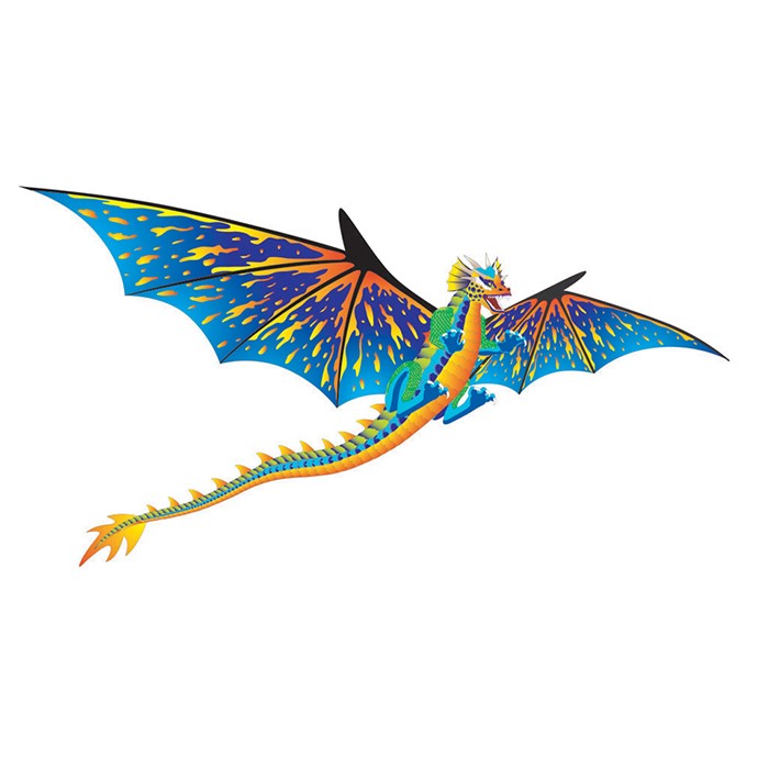 3D Supersize Dragon Kite, In the Breeze