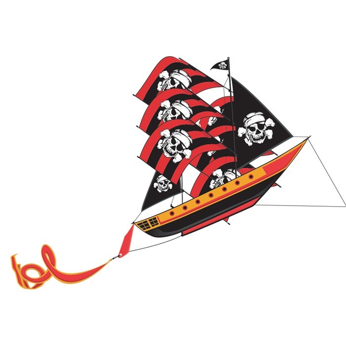 3D Pirate Ship, In the Breeze