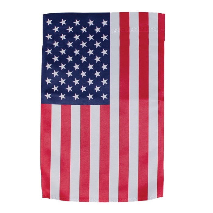 In the Breeze U.S. Flag Lustre Garden Flag 4489