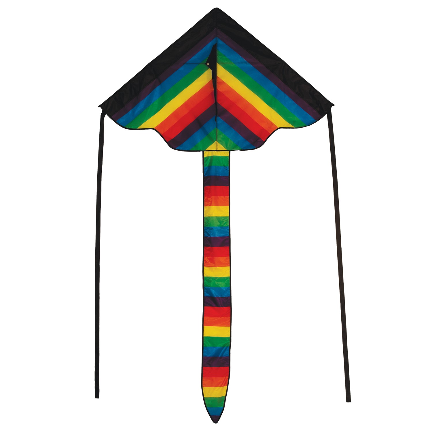 In the Breeze Rainbow Stripe 46" Fly-Hi Kite 3177