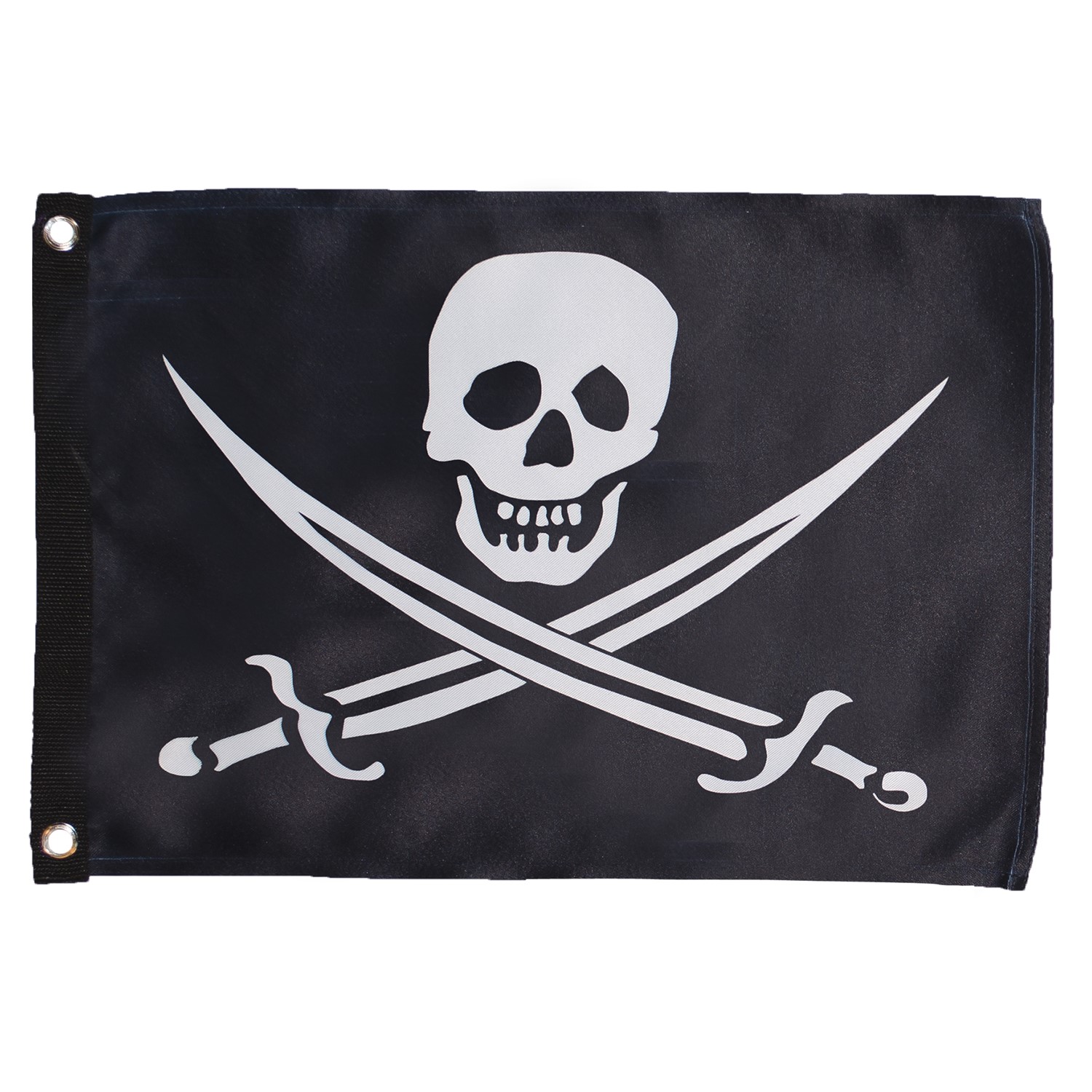 In the Breeze Calico Jack Lustre 12x18 Grommet Flag 3684