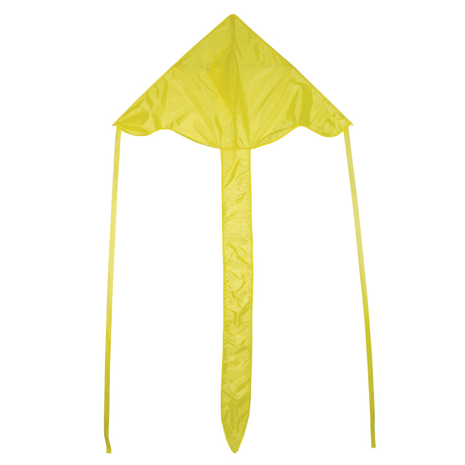 Yellow Colorfly 43 inch FlyHi Kite In the Breeze Wholesale Garden Décor and Kites