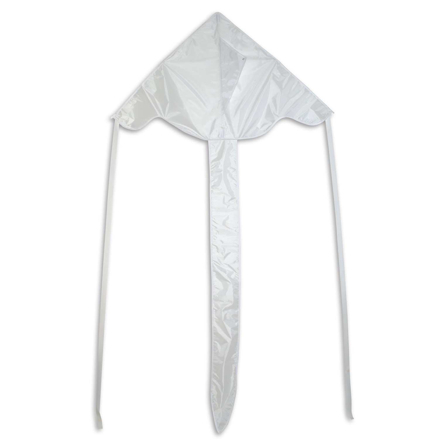 In the Breeze White Colorfly 43" Fly-Hi Kite 3214