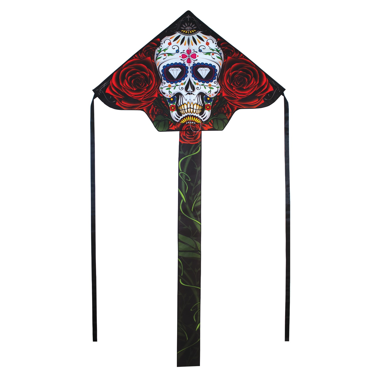 In the Breeze Sugar Skull 45" Fly-Hi Kite 3232