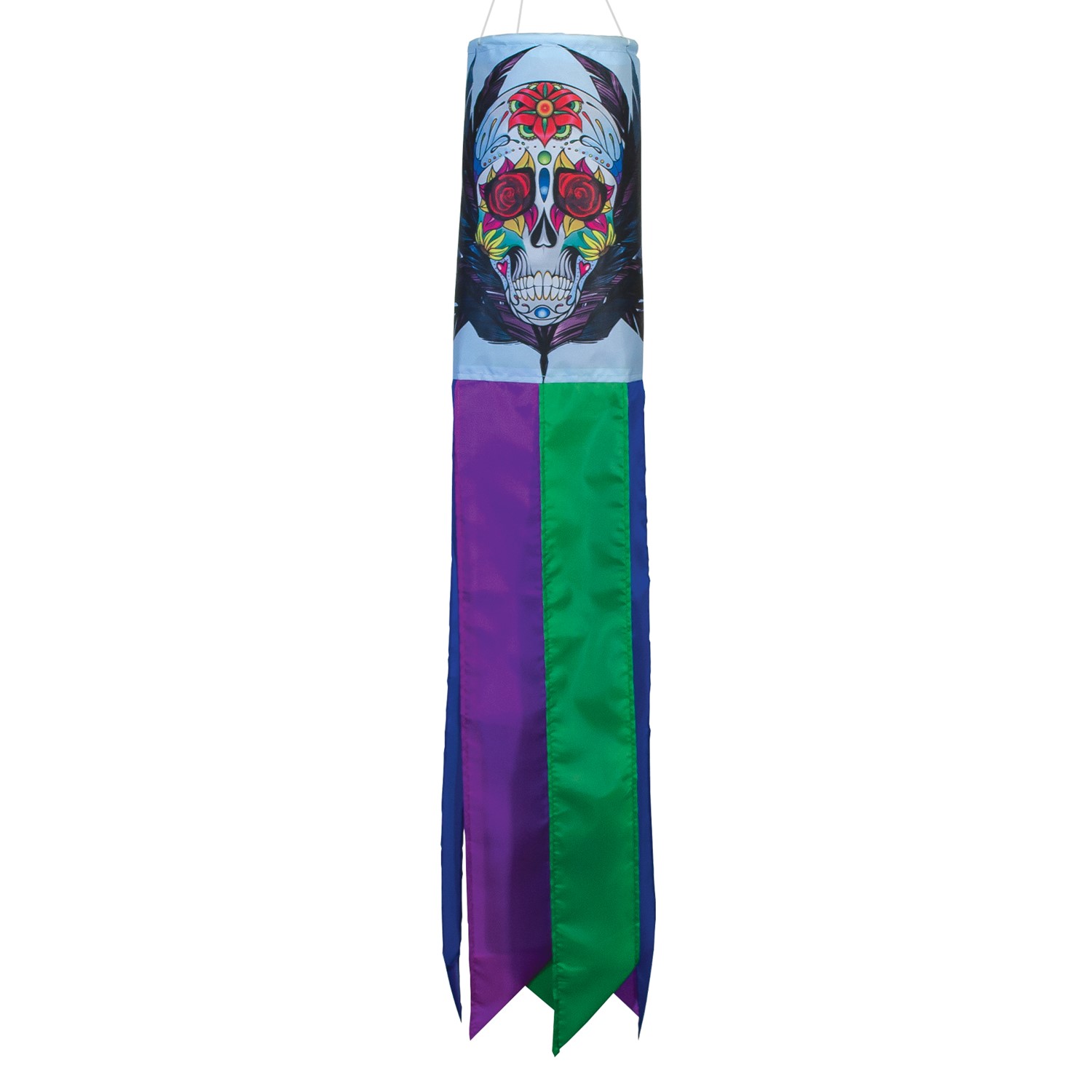 In the Breeze Sugar Skull 30" Windsock 5017