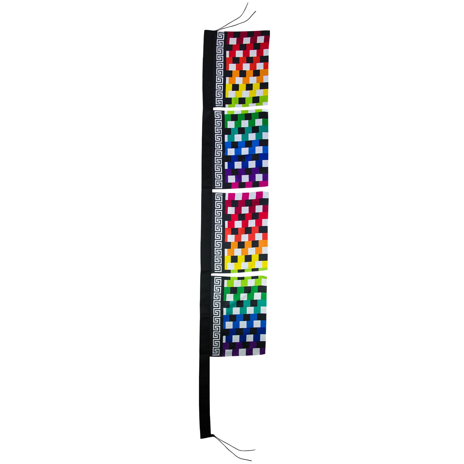 In the Breeze Rainbow 17" x 82" 4-Section Banner 4538