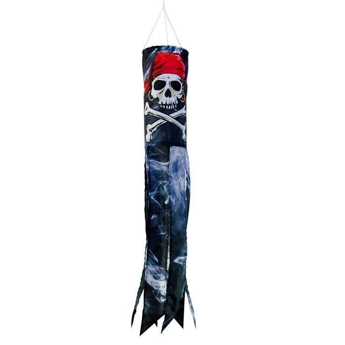 In the Breeze Smokin' Pirate 30" Windsock 5018