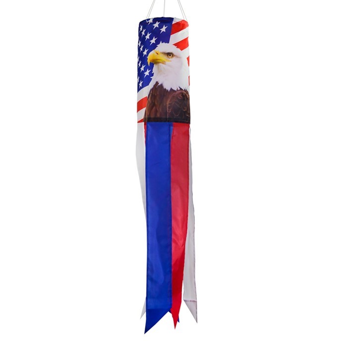 In the Breeze Patriot Eagle 30" Windsock 5053