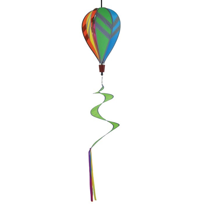 In the Breeze Retroreflective Rainbow 6-Panel Hot Air Balloon 0985