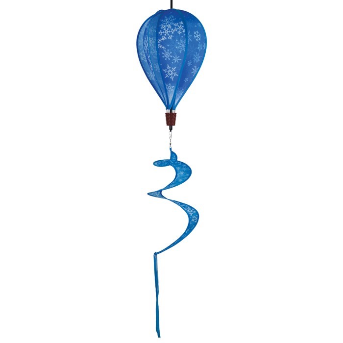 In the Breeze Snowflakes 6-Panel Hot Air Balloon 0989