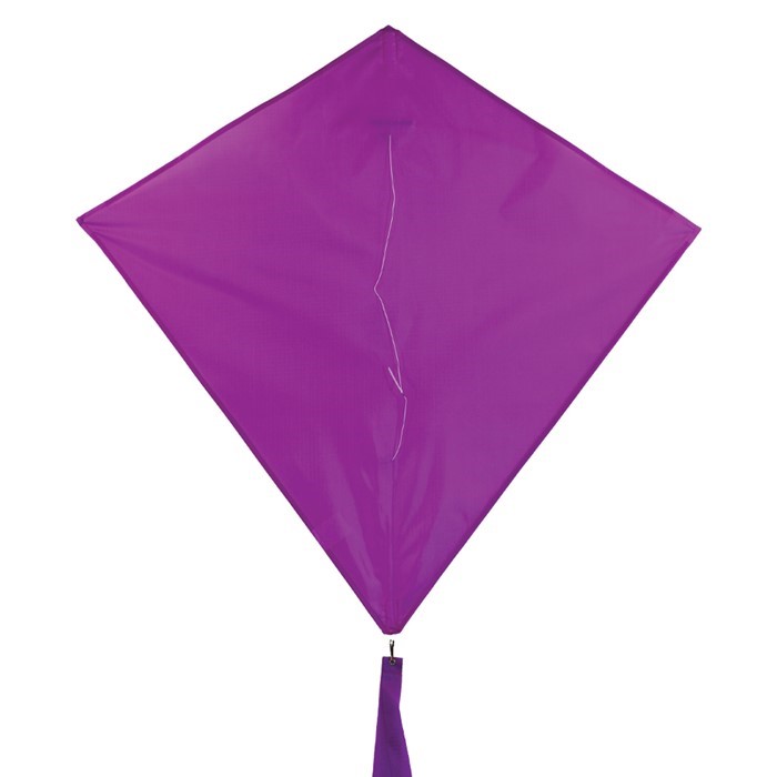 In the Breeze Grape Colorfly 30" Diamond Kite (+) 3295