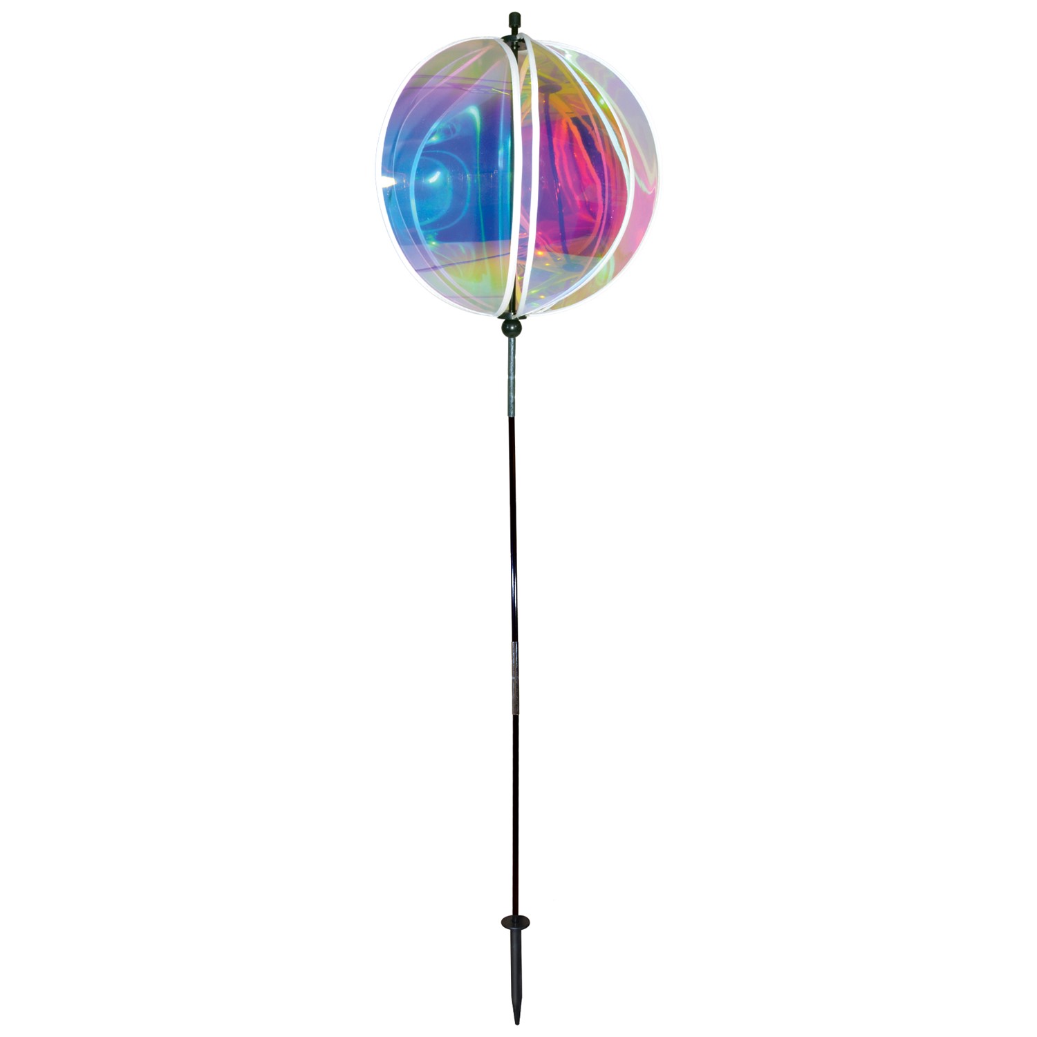 In the Breeze Iridescent 16" Gazing Ball Spinner 2682