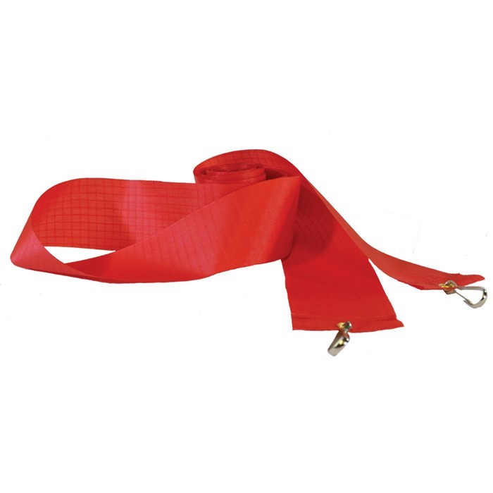 In the Breeze 20' Continuous Kite Tail - Red 3439